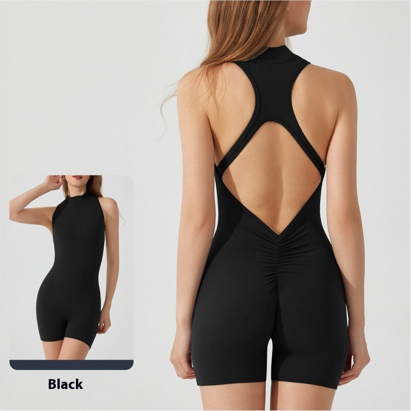 Women Racerback Athletic Jumpsuit | Florisse